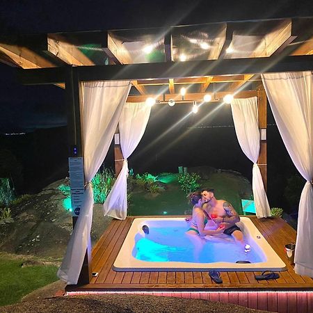 Casa Mirante Do Sol-Vista Exuberante Com Spa Governador Celso Ramos Eksteriør bilde