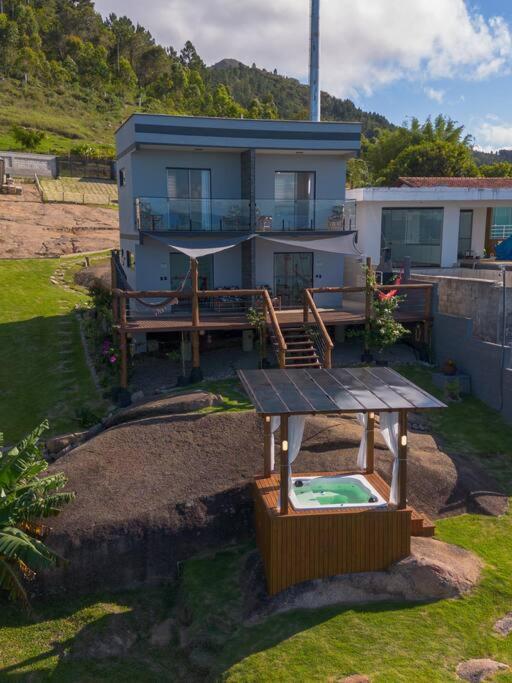 Casa Mirante Do Sol-Vista Exuberante Com Spa Governador Celso Ramos Eksteriør bilde