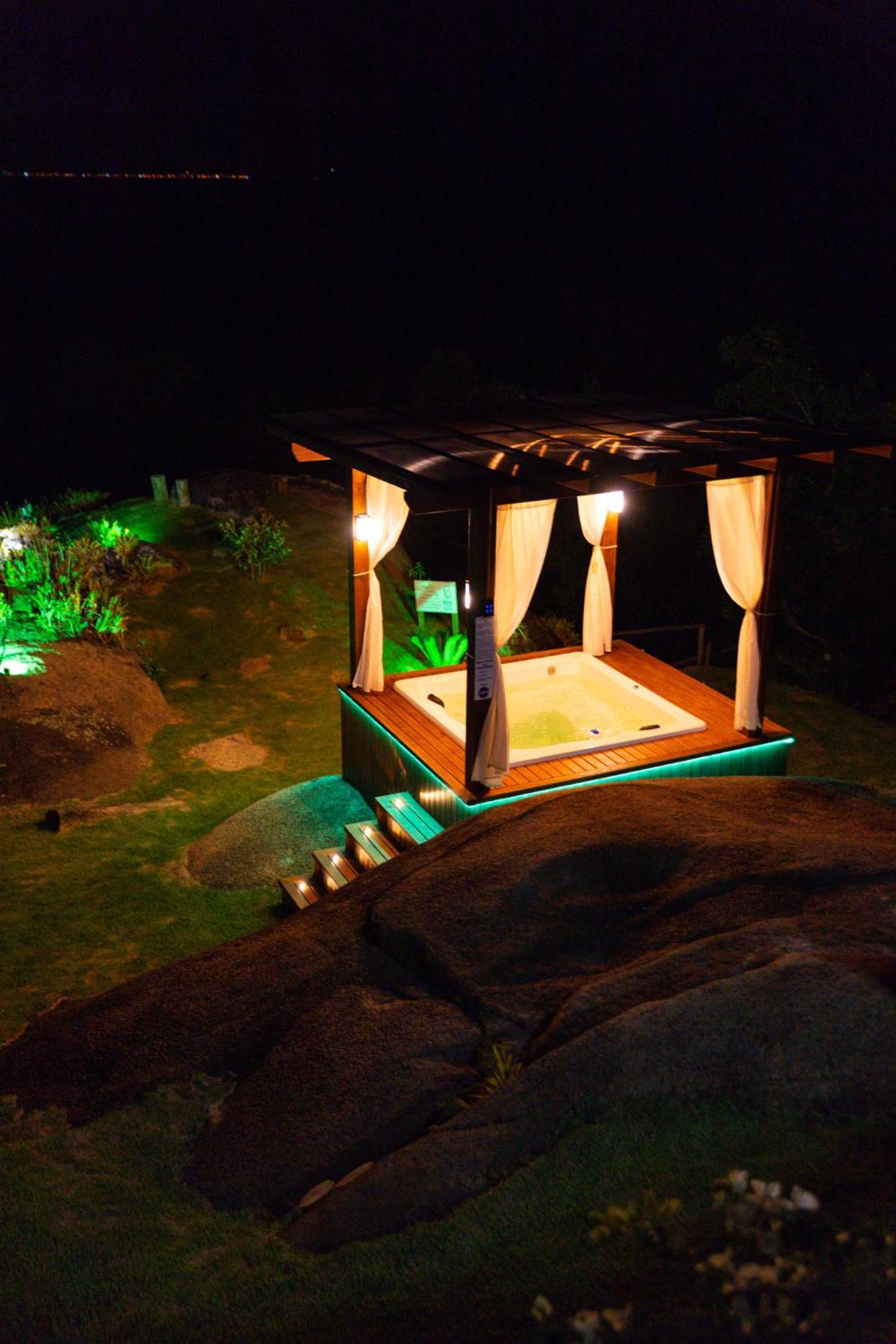 Casa Mirante Do Sol-Vista Exuberante Com Spa Governador Celso Ramos Eksteriør bilde