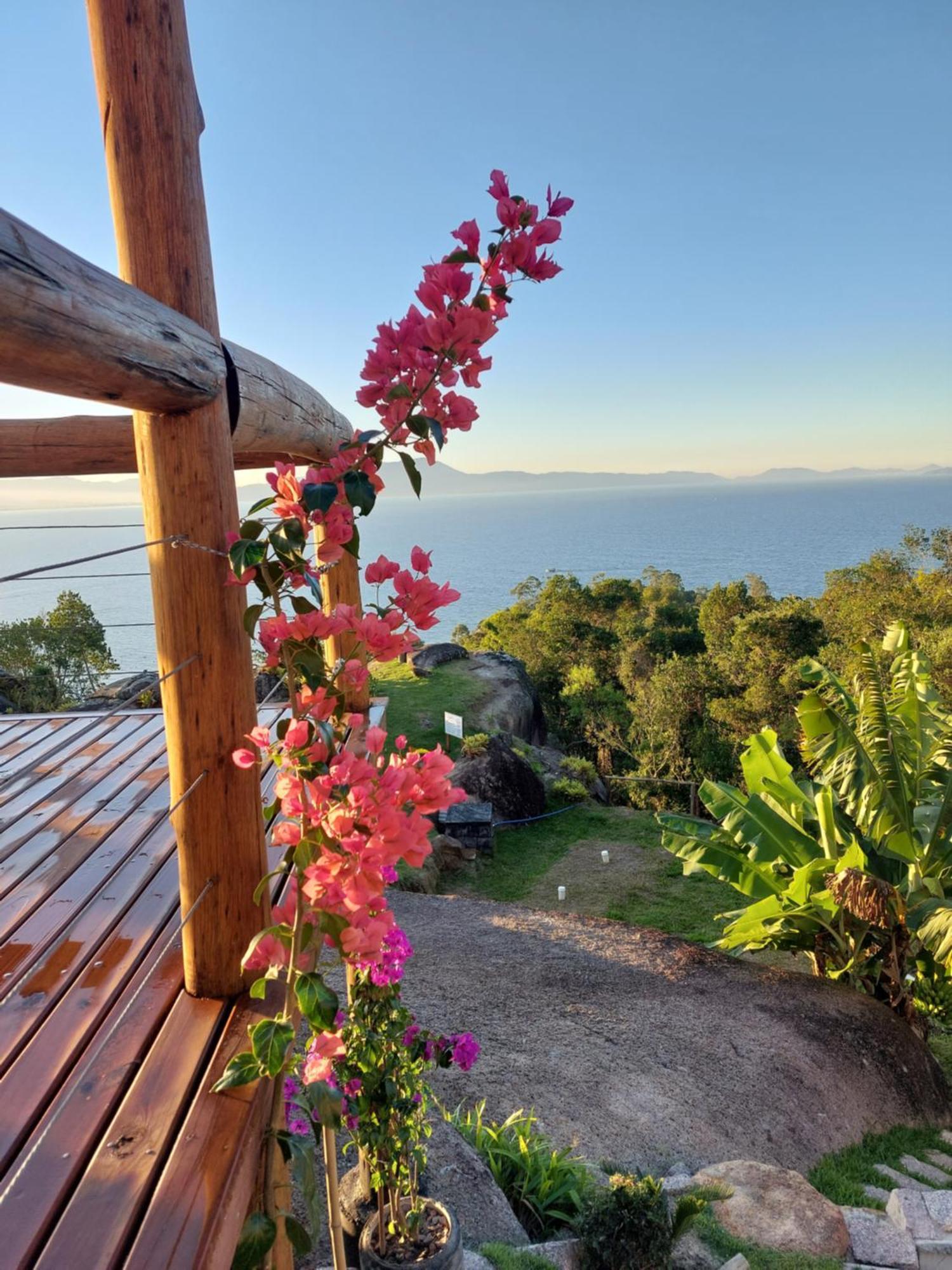Casa Mirante Do Sol-Vista Exuberante Com Spa Governador Celso Ramos Eksteriør bilde